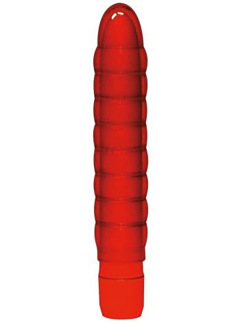 Vibrator Soft Wave, 18,5 cm, Rosu